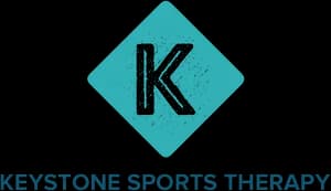 Keystone Sports Therapy Logo - Teal diamond with white K